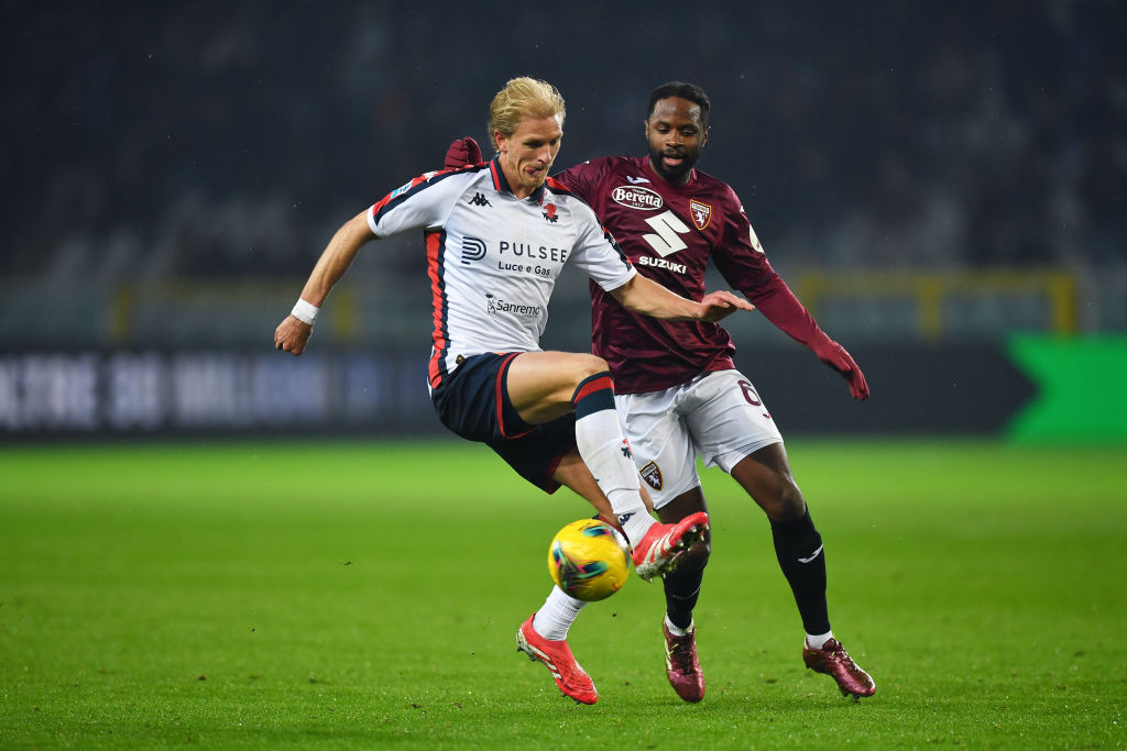 Genoa, Thorsby: “Dobbiamo continuare così e spingere fino a fine stagione”