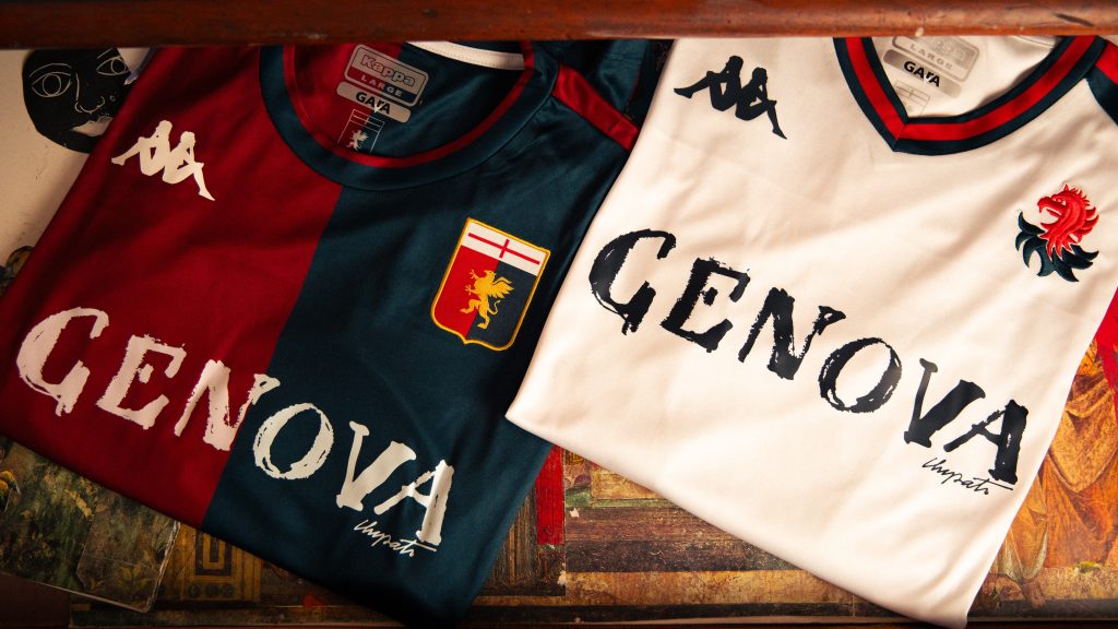 Arte e calcio: la maglia d’artista del Genoa celebra Luzzati