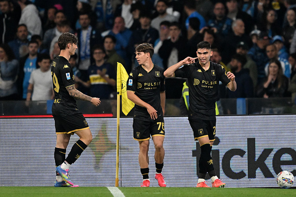 Genoa: Vasquez torna leader con il Messico