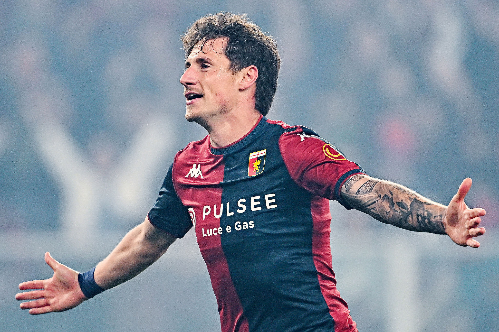 Pinamonti: «Genoa, Genova e voi genoani sempre nel mio cuore»