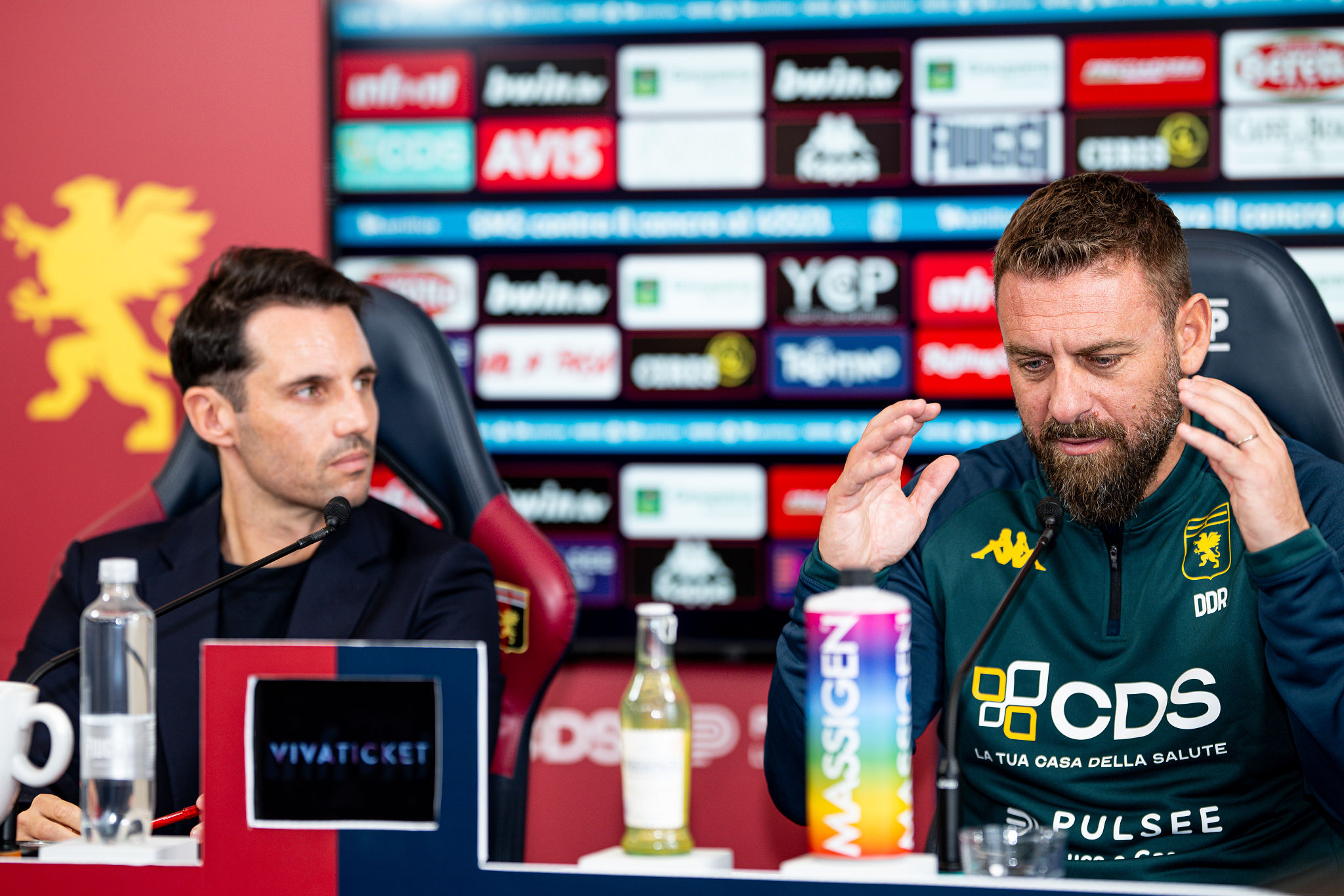 Colombo esalta l'effetto De Rossi: "Una grinta e una carica incredibili per il nostro Genoa"