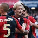 Thorsby di testa completa la rimonta, il Genoa supera il Verona al Ferraris