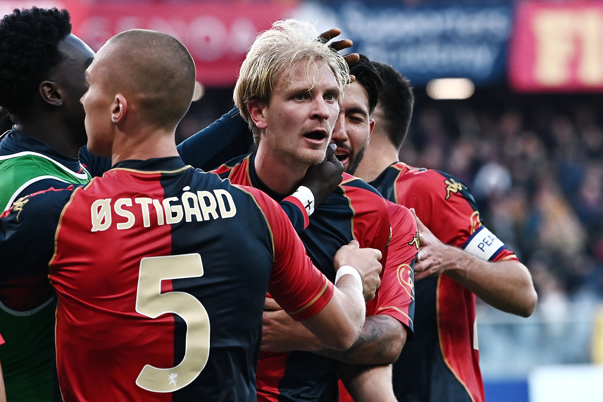 Thorsby di testa completa la rimonta, il Genoa supera il Verona al Ferraris