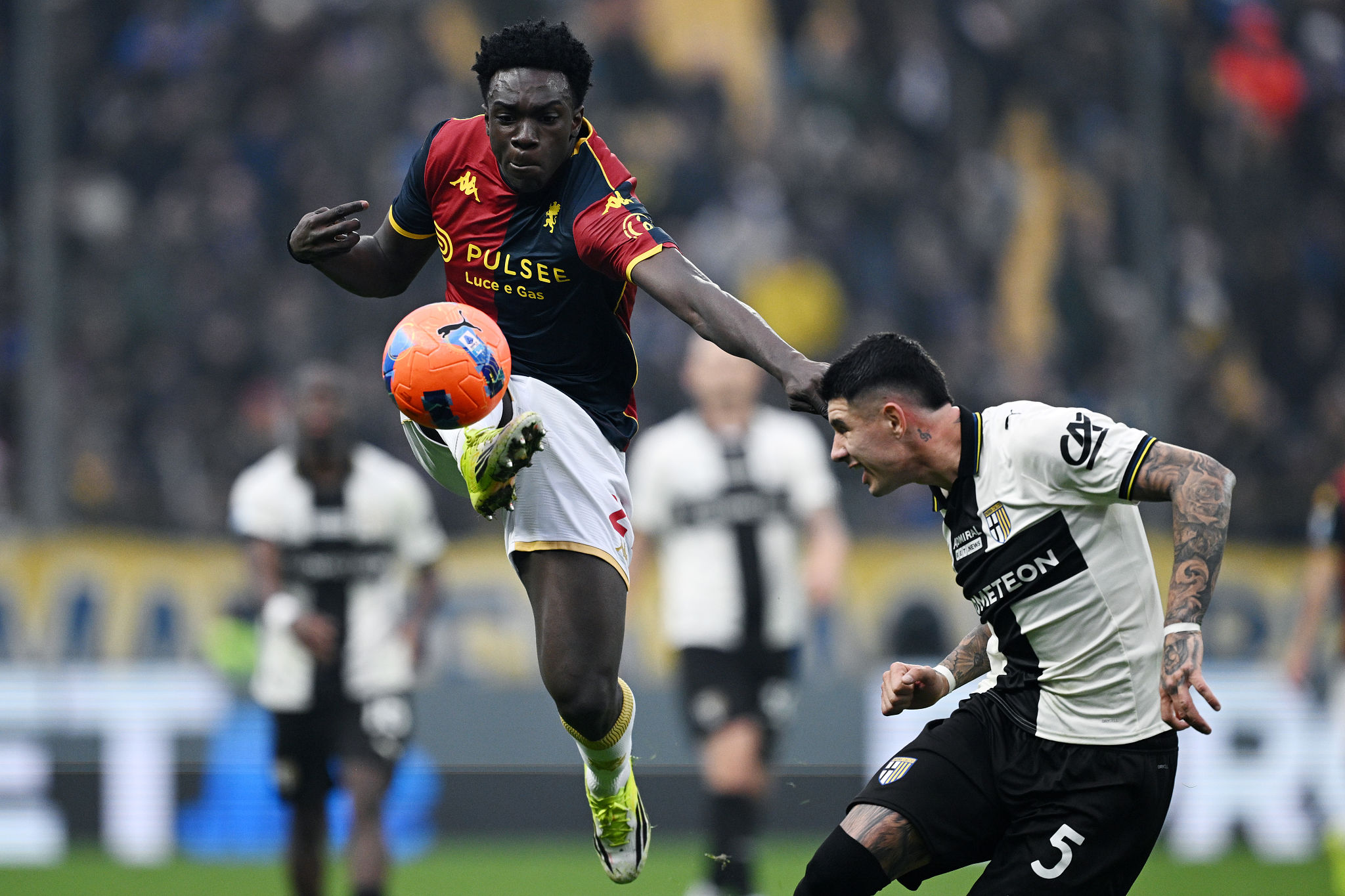 [PED] Difesa del Genoa solida contro il Parma, Colombo si fa notare in attacco