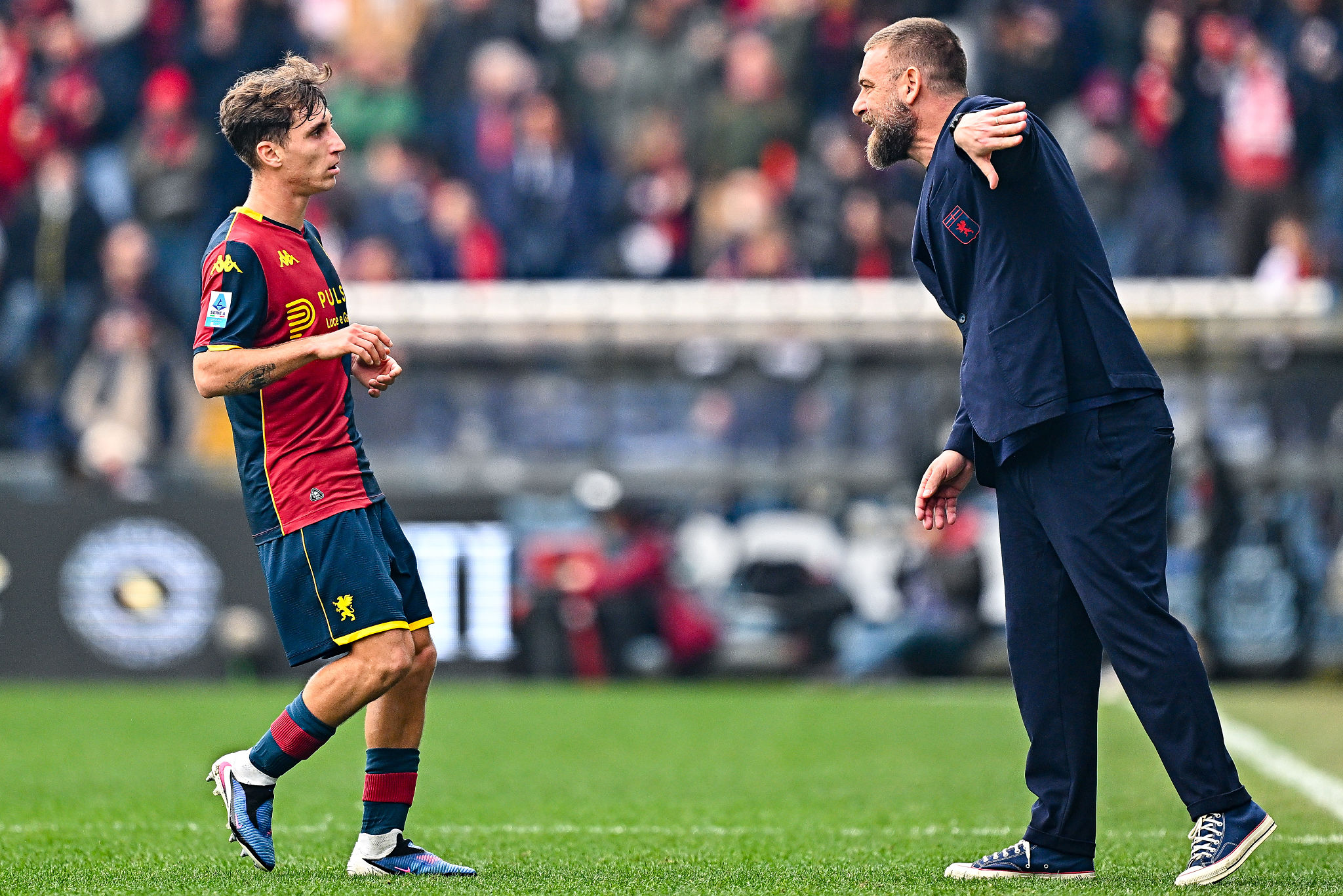 L'effetto De Rossi sul Genoa: numeri record per l'attacco