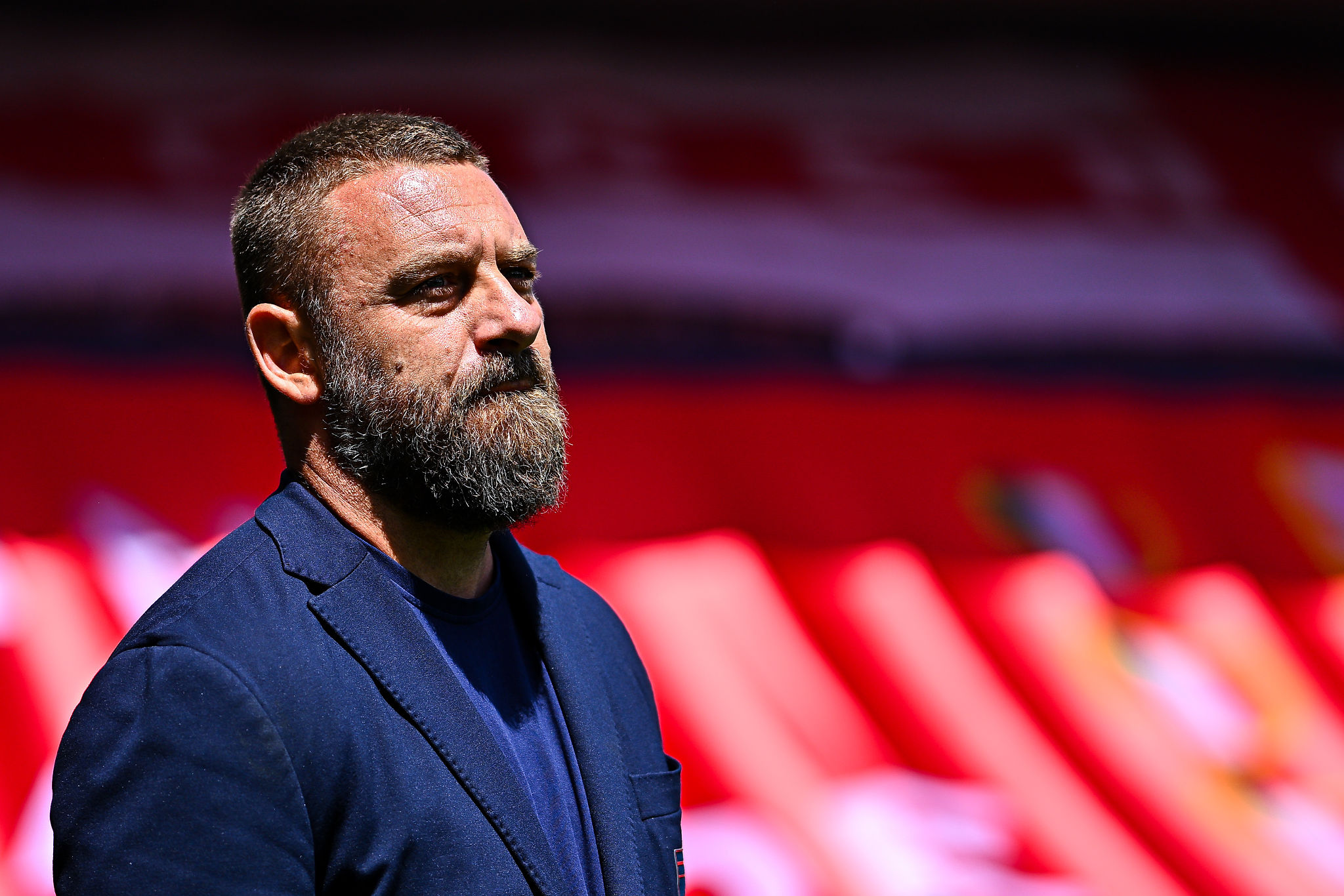 De Rossi: "Genoa competitivo a Lecce. Futuro? Resto a Roma..."