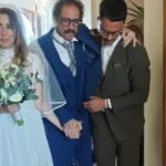 Igor Protti ha accompagnato la figlia Noemi all'altare: la foto sui social