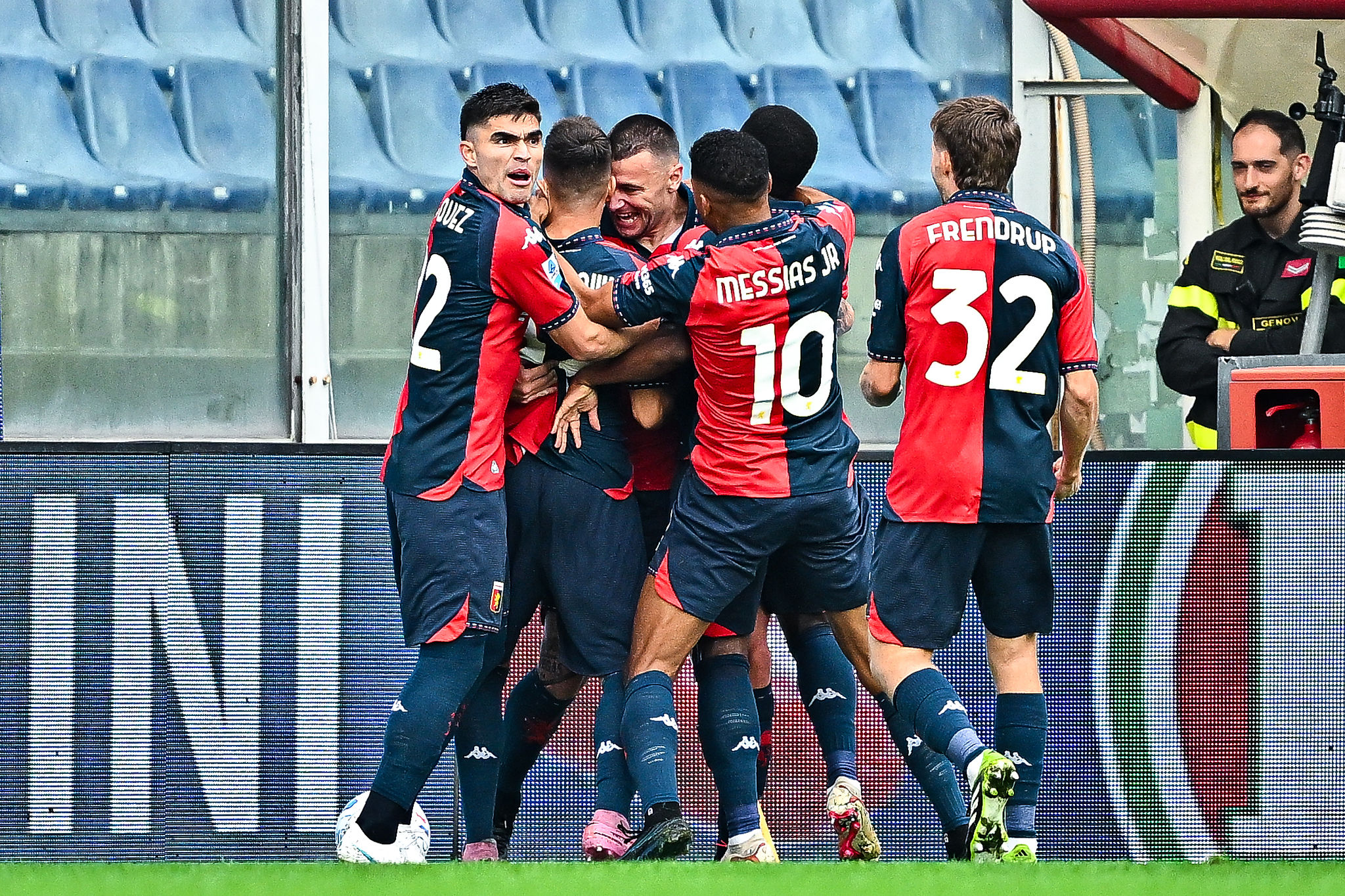 Osmajic trascina il Genoa, arriva la prima vittoria contro la Fiorentina