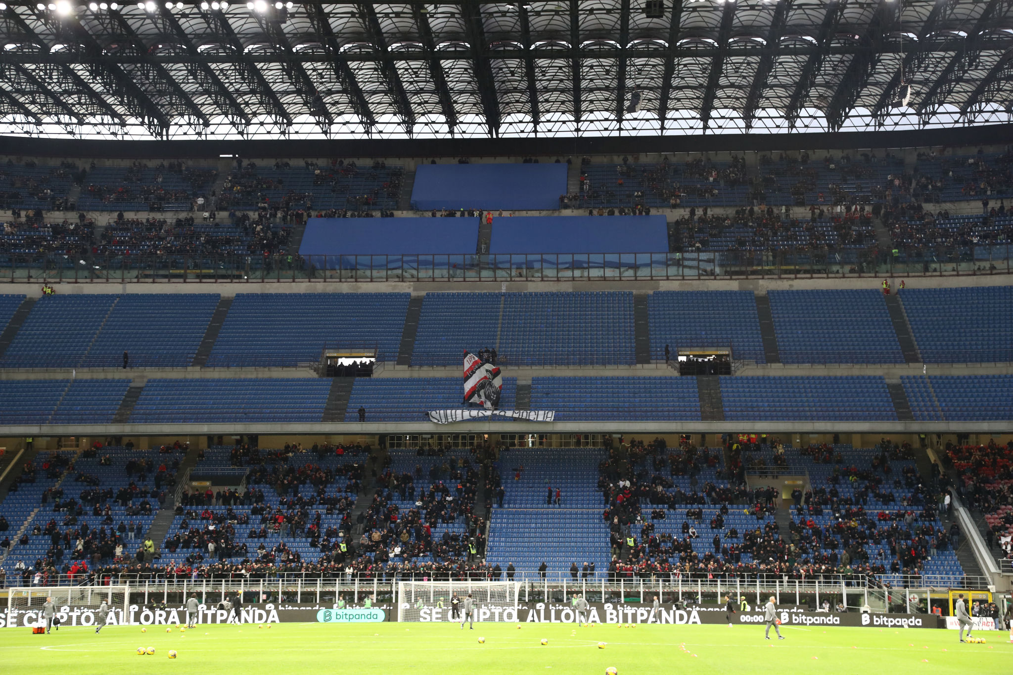 Protesta per Genoa-Milan, la Curva Sud diserta il Ferraris per l'Acquario